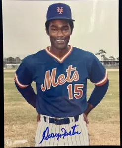 George Foster Signed Autographed Photo - New York Mets- COA - Picture 1 of 1
