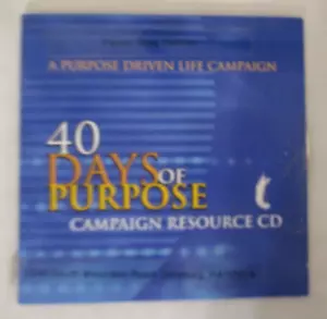 40 Days of Purpose Campaign Resource CD - Purpose Driven Life - Bild 1 von 2