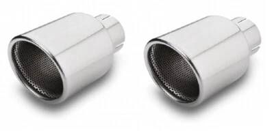 Tubos de escape CARTUNER embellecedores de escape embellecedores de escape 100 mm para AUDI Q1 Q2 Q3 Q5 Q7 - Imagen 1 de 3