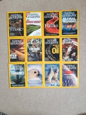 National Geographic 2004 January to December 12 Issues