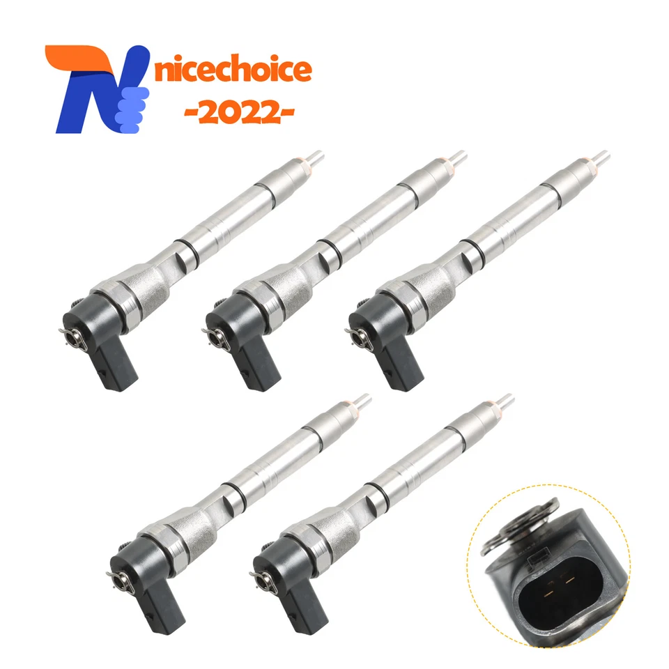 5 x Inyector de combustible diésel para Mercedes 2,7 L 5cyl ML GL Dodge Sprinter 2003 Foto 1 de 4