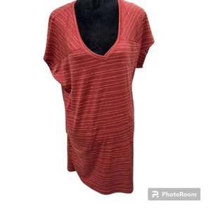 Title Nine Neu mit Etikett Hiolani T-Shirt Kleid Mizikuru Rostmuster Größe Medium - Bild 1 von 9