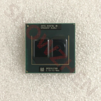Intel Core 2 Extreme QX9300 CPU 4-Core 2.53GHz 1066 12MB SLB5J Laptop Processor - Image 1 of 3