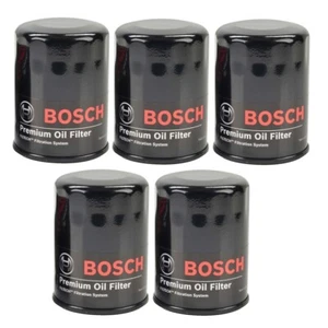 Bosch Set of 5 Oil Filters for Acura Dodge Honda Infiniti Mazda Mitsubishi - Picture 1 of 1