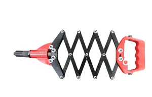 32" Lazy Tong Rivet Gun Industrial Foldable Heavy Duty Tool Xmas Pro Series - Picture 1 of 3