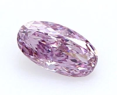 0.15 ct. Fancy Purple-Pink, VVS2 Oval - GIA Cert. Natural Fancy Color Diamond - Image 1 of 4
