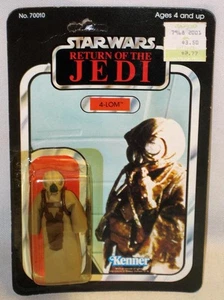 Vintage Star Wars 4-LOM 70010 FACTORY SEALED Unpunched 1983 Return of the jedi - Bild 1 von 9