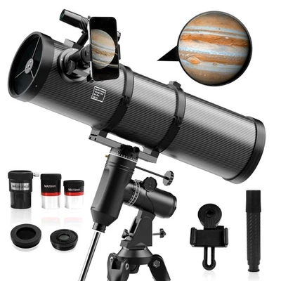 Telescopio 150EQ Telescopios Reflectores para Adultos Astronomía - Profesional 150m... Foto 1 de 4