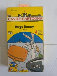 Bugs Bunny Castle Cartoons (VHS, 1987) VOL. 1 - Imagen 1 de 9