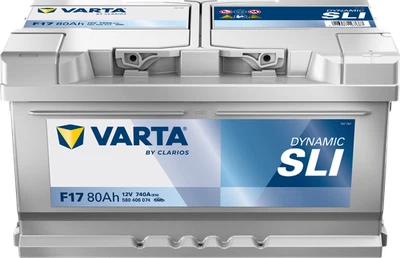 VARTA F17 Blue Dynamic 12V 80Ah 740A Autobatterie 580 406 074 inkl. 7,50 € Pfand - Bild 1 von 4