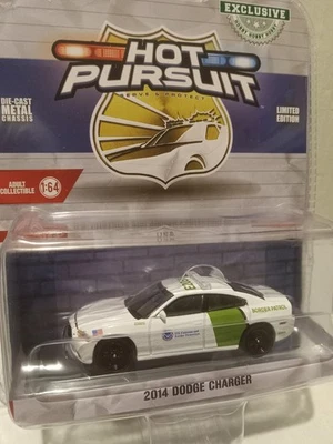 Greenlight Hot Pursuit 2014 Dodge Charger U.S. Customs And Border Protection  - Image 1 of 4