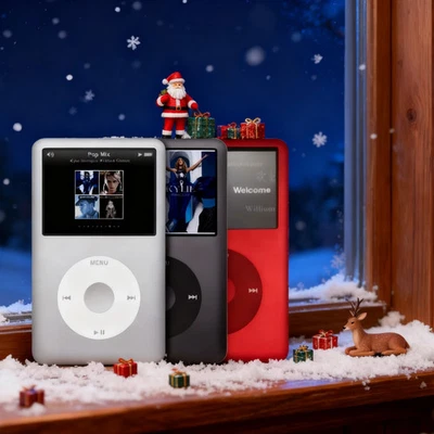 NEW Modded iPod Classic 7th 120GB 256GB 1TB SSD 2000mAh Battery Free Shipping - Image 1 of 4