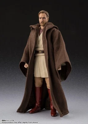S.H. Figuarts Star Wars La Venganza de los Sith Obi-Wan Kenobi Versión Clásica Figura Foto 1 de 4