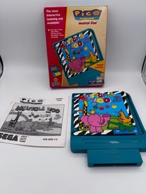 Musical Zoo - Sega Pico, 1993 CIB Great Shape RARE with Manual in Box MINT