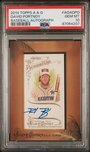 2014 Topps Allen & Ginter Dave Portnoy Auto PSA 10 Gem Mint - Picture 1 of 2