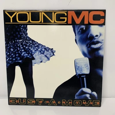 YOUNG MC 12" BUST A MOVE LP 1989 - Image 1 of 4