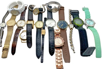 16 relógios de pulso: para reparo ou peças Helbros; Lord Elgin; chalé suíço mais vintage - Imagem 1 de 4