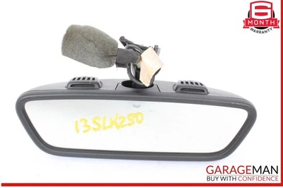 12-20 Mercedes R172 SLK250 SLK350 Interior Rear View Mirror Black OEM - Image 1 of 4