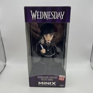 MINIX Bandai Wednesday Addams Model, figurina mercoledì da collezione - Foto 1 di 6