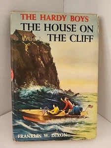 Vintage The House On The Cliff The Hardy Boys #2 Pictorial Cover Hardback - Imagen 1 de 4