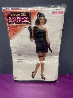 FORO VESTIDO ALETA NEGRO MUJER DISFRAZ HALLOWEEN TALLA ÚNICA Foto 1 de 4