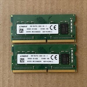 Kingston 16GB (2x8GB) DDR4 2666MHz SO-DIMM Laptop Ram Memory (KHYXPX-MIE) Tested - Picture 1 of 3