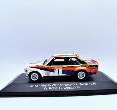 Modellino auto rally scala 1:43 Fiat 131 Abarth cmr diecast modellismo statico - Immagine 1 di 4