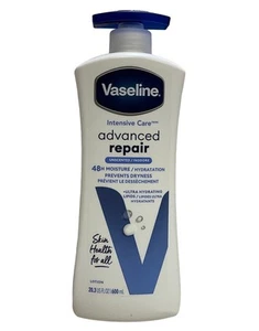 Vaselina Cuidado Intensivo Advanced Repair Loción Sin Perfume - 20.3 fl oz (600 ml) - Imagen 1 de 2