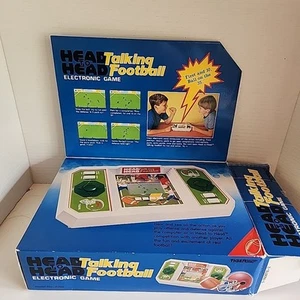 VINTAGE TIGER ELEKTRONIK KOPF AN KOPF SPRECHEND Fußball Spiel funktioniert - Bild 1 von 9