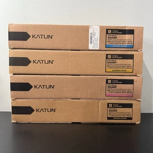 Sharp MX-C40NT Compatible Toner Cartridges Set CMYK For MXC311 MXC312 MXC401 NEW - Picture 1 of 1