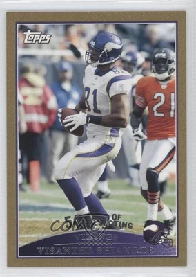 2009 Topps Gold /2009 Visanthe Shiancoe #143 - Image 1 of 2