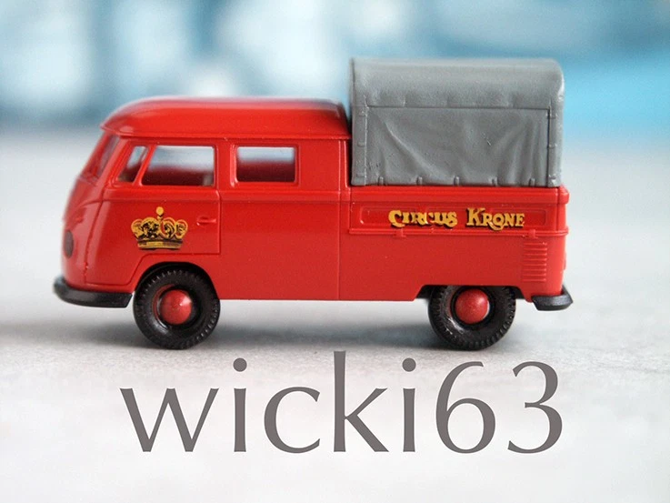 Brekina VW T1 Fremddruck DoKa Circus Krone FD - Bild 1 von 1