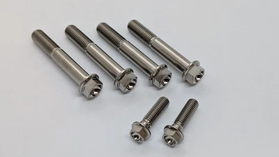 GSXR1000 K3-K4 Titanium brake caliper bolt kit full set 03-04 Ti mounting bolts - Image 1 of 4