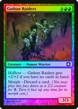 Gathan Raiders FOIL Future Sight PLD Red Common MAGIC GATHERING CARD ABUGames