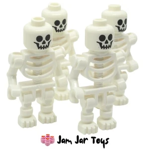 LEGO Minifigure Skeletons - Halloween / MONSTER 4 x NEW F5 - Picture 1 of 2