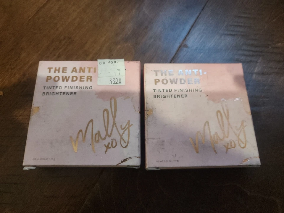 Lot of 2 MALLY The Anti-Powder Tinted Finishing Brightener  DEEP - Image 1 of 4