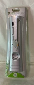 NUEVO Auténtico Microsoft Xbox 360 PLATEADO Placa Frontal B4L-00005, SELLADO DE FÁBRICA 2005 - Imagen 1 de 7