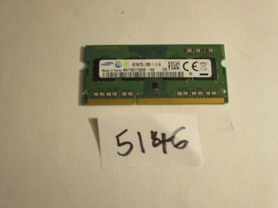 Samsung 4Gb low voltage 1600Mhz PC3L-12800 DDR3L SODIMM laptop memory RAM (5146) - Image 1 of 2