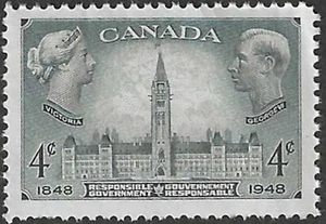 🍁Canada   #277   "Parliament Buildings"  Fine Used  1948 Issue    (A) - Picture 1 of 2