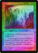 Terminal Moraine FOIL Planeshift HEAVILY PLD Land Uncommon MAGIC CARD ABUGames