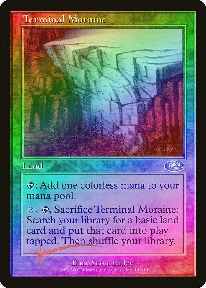 Terminal Moraine FOIL Planeshift HEAVILY PLD Land Uncommon MAGIC CARD ABUGames - Image 1 of 1