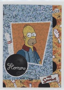 2000 Artbox The Simpsons Collectible Stickers Prisms Homer Simpson #C12 we1