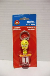 Portachiavi giocoso lampada uccellino Tweety Looney Tunes 1998 stilo tendenze - Foto 1 di 2
