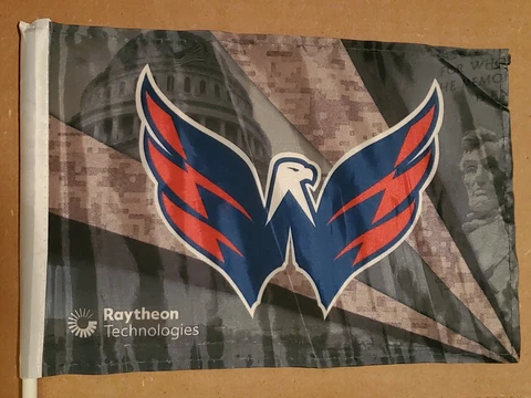 2x Washington Capitals Hockey, Ovechkin 767 Goal Game, Military Flag Night Cover