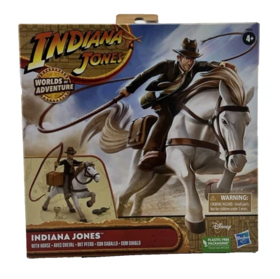 Figura INDIANA JONES MUNDOS DE AVENTURA con Caballo NUEVA Foto 1 de 4