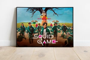 Poster Artwork "SQUID GAME" | Motiv 3/11 | DinA1 | Netflix - Bild 1 von 2