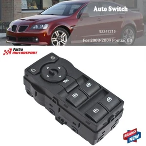 New Power Window Switch For 2008-2009 Pontiac G8 Base Sedan 4-Door 92247215 - Picture 1 of 7