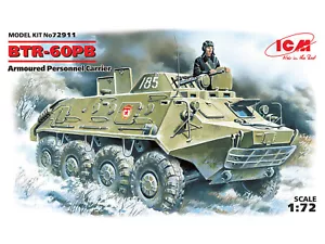 ICM Models 1/72 BTR60PB Armored Personnel Carrier ICM72911 - Picture 1 of 1