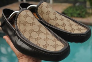 brown gucci shoes