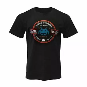 Camiseta unisex grande para juegos Space Invaders juego sobre retro videojuego camiseta arcade - Imagen 1 de 1